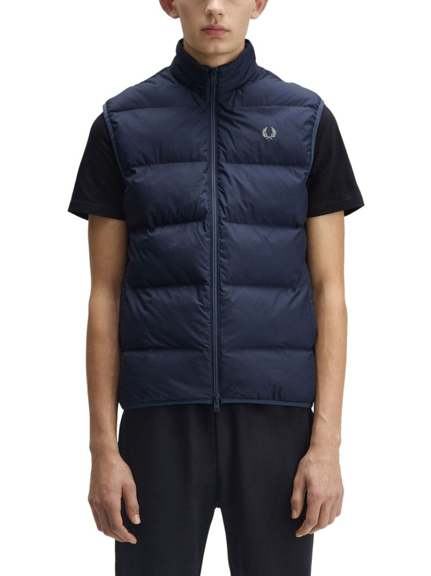 Fred Perry Quilted Padded Vest