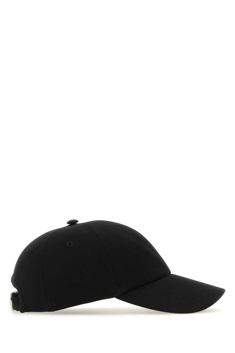 Burberry Black Polyester Blend Baseball Cap