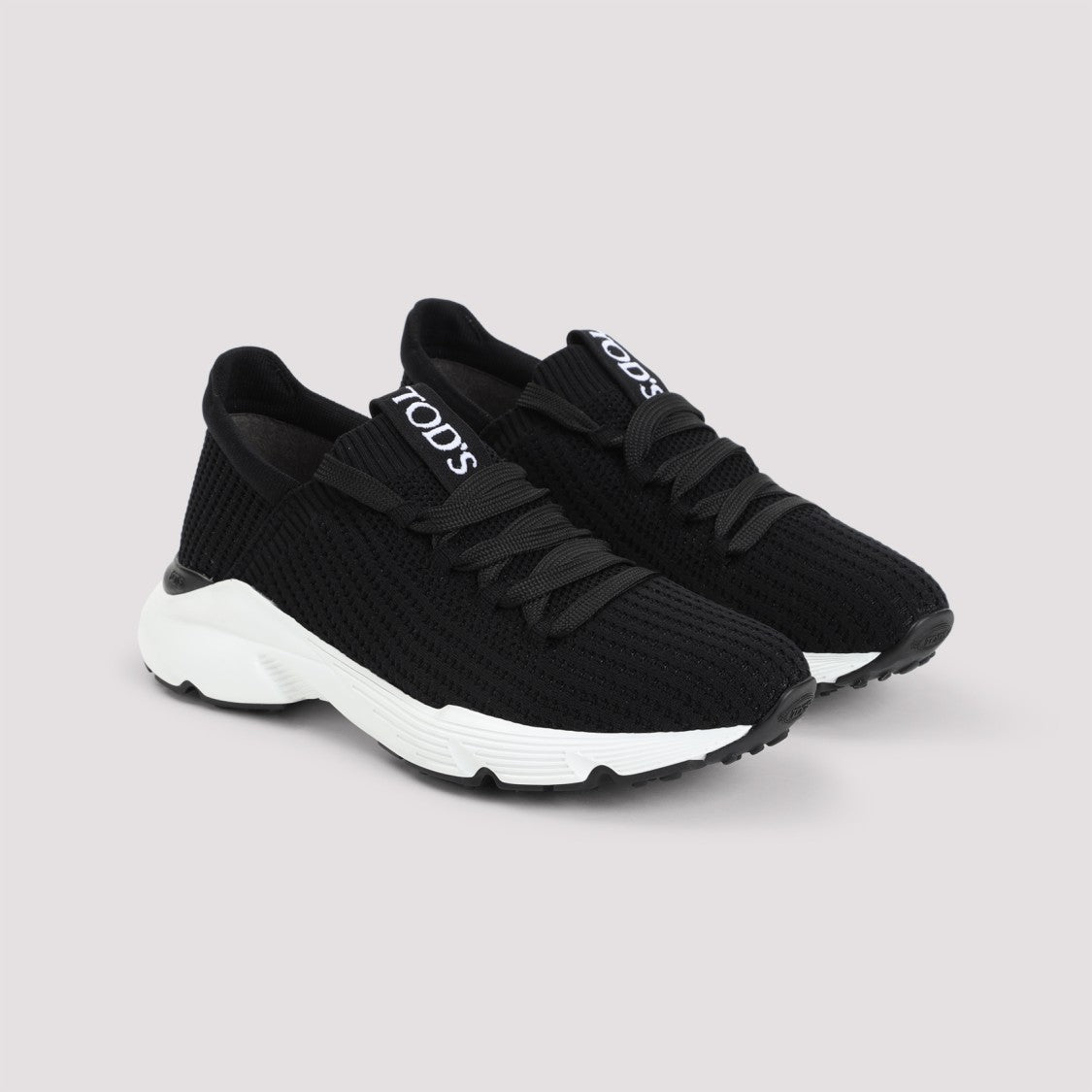 Tod's Textured Black Sneakers