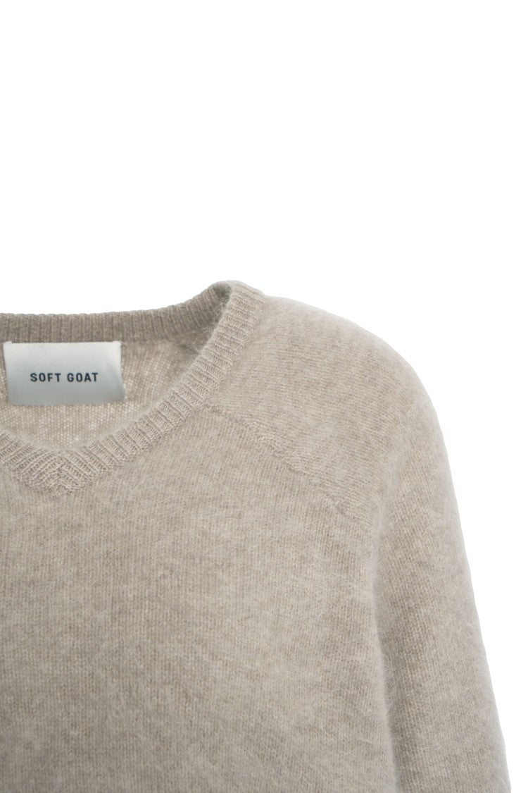 Soft Goat Brushed Cashmere Sweater