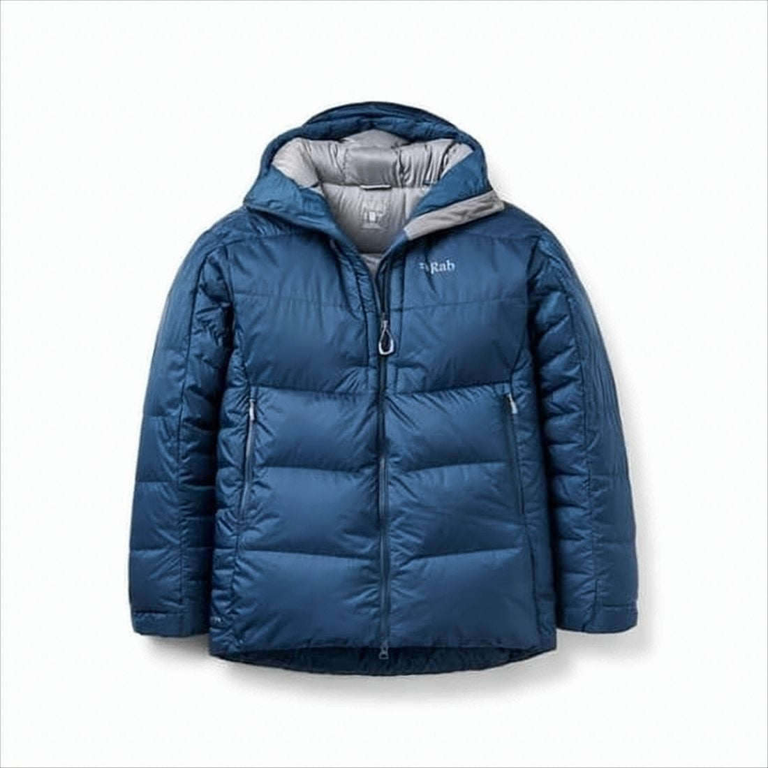 Rab Quilted Short Padded Jacket With Hooded Design