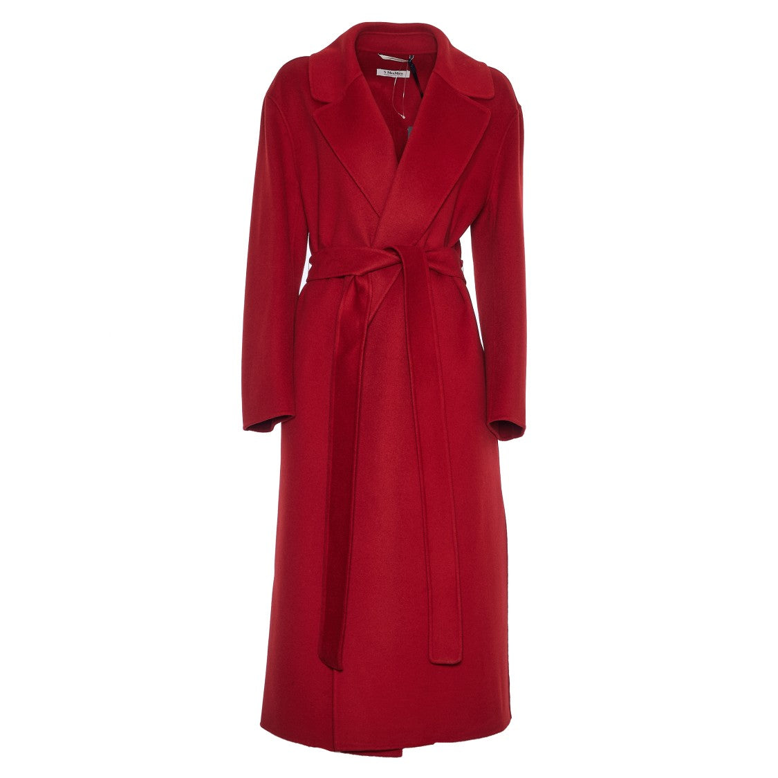 Max Mara Robe Silhouette Midi Coat With Double-Faced Wool