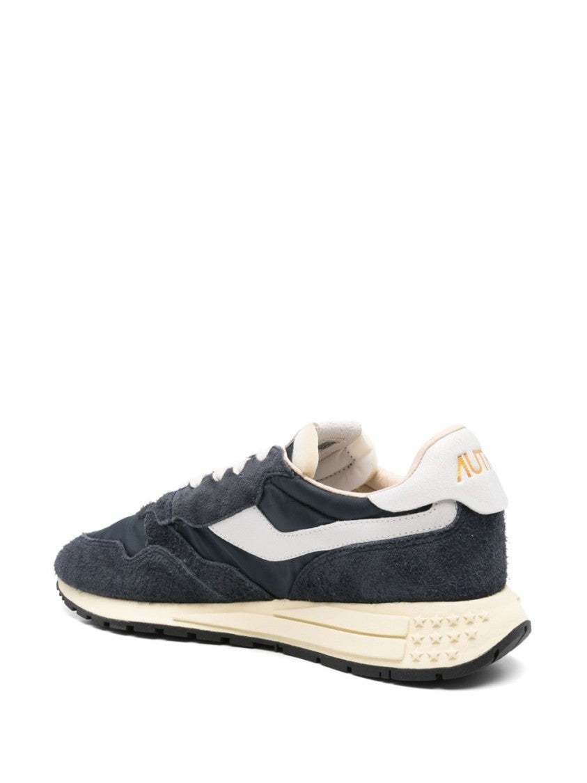 Autry Reelwind Navy Blue Low Sneakers