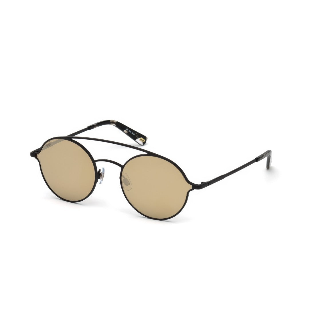 Web We0220 5602G Round Lenses Sunglasses With Double Bridge Design
