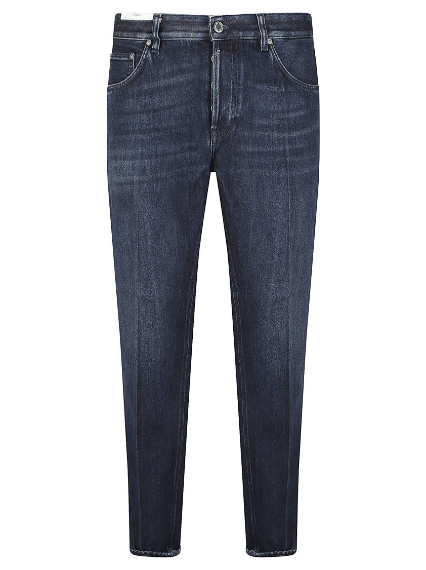 Pt Torino Reggae Slim Tapered Cotton-Blend Jeans