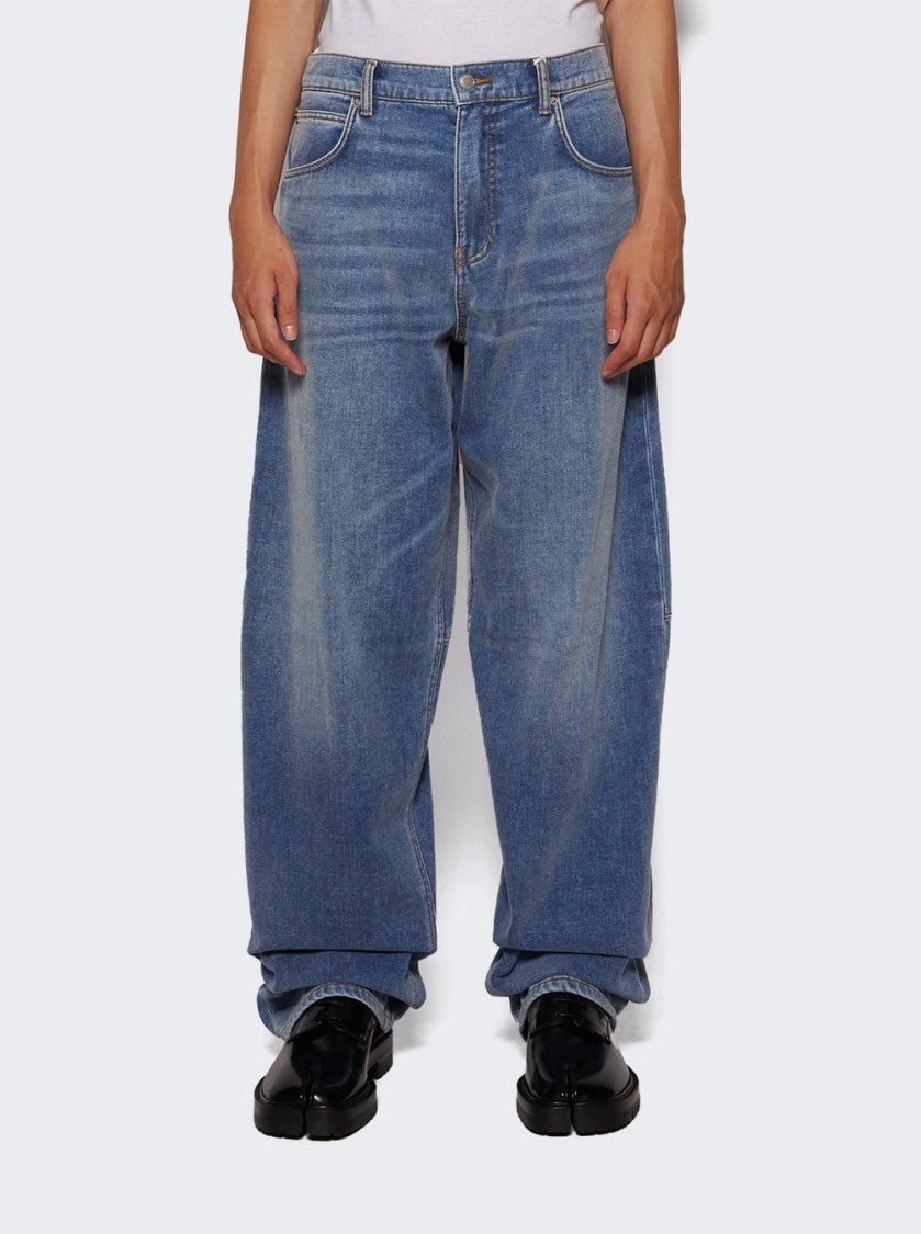 Alexander Wang Brushed Denim Jean Washed Light Blue