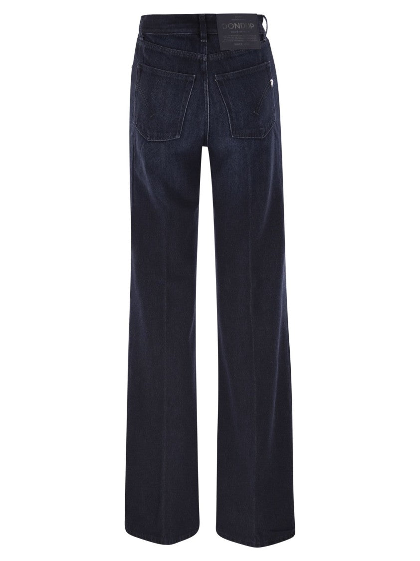Dondup Amber - Five-Pocket Wide-Leg Jeans