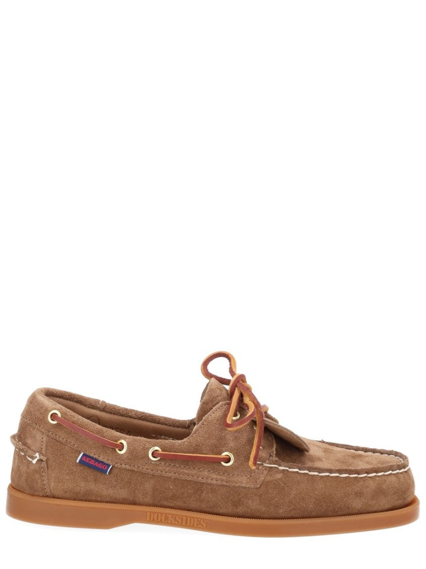 Sebago Portland Artisan Suede Refined Bow Loafers