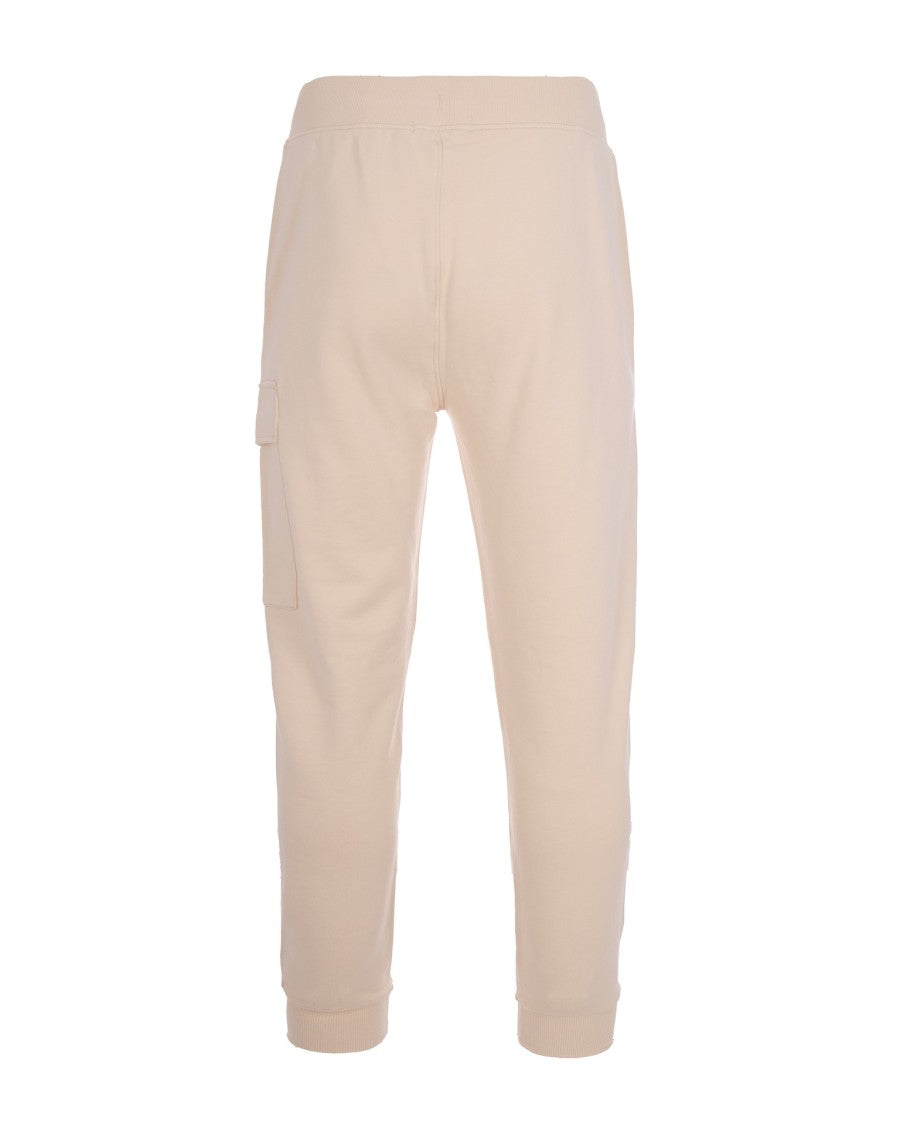 C.P. Company Diagonal Raised Fleece Cargo Lens Frozen Dew Pants
