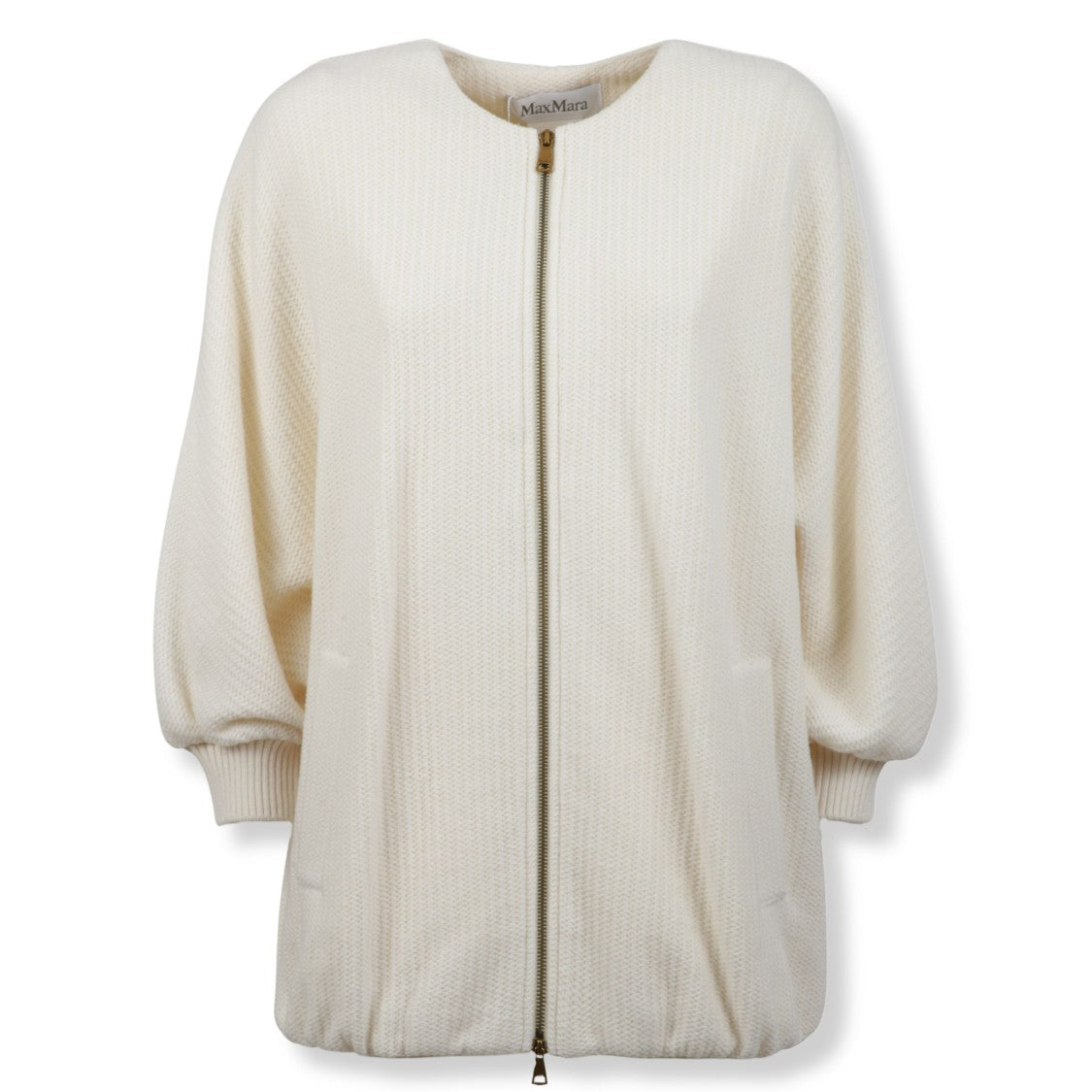Max Mara Tailored Jersey Jacket With Clean Minimalist Design