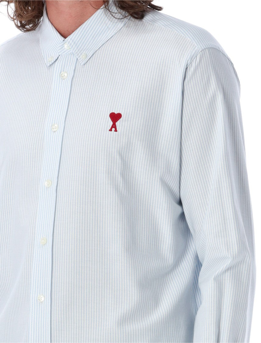 Ami Paris Red Adc Oxford Shirt