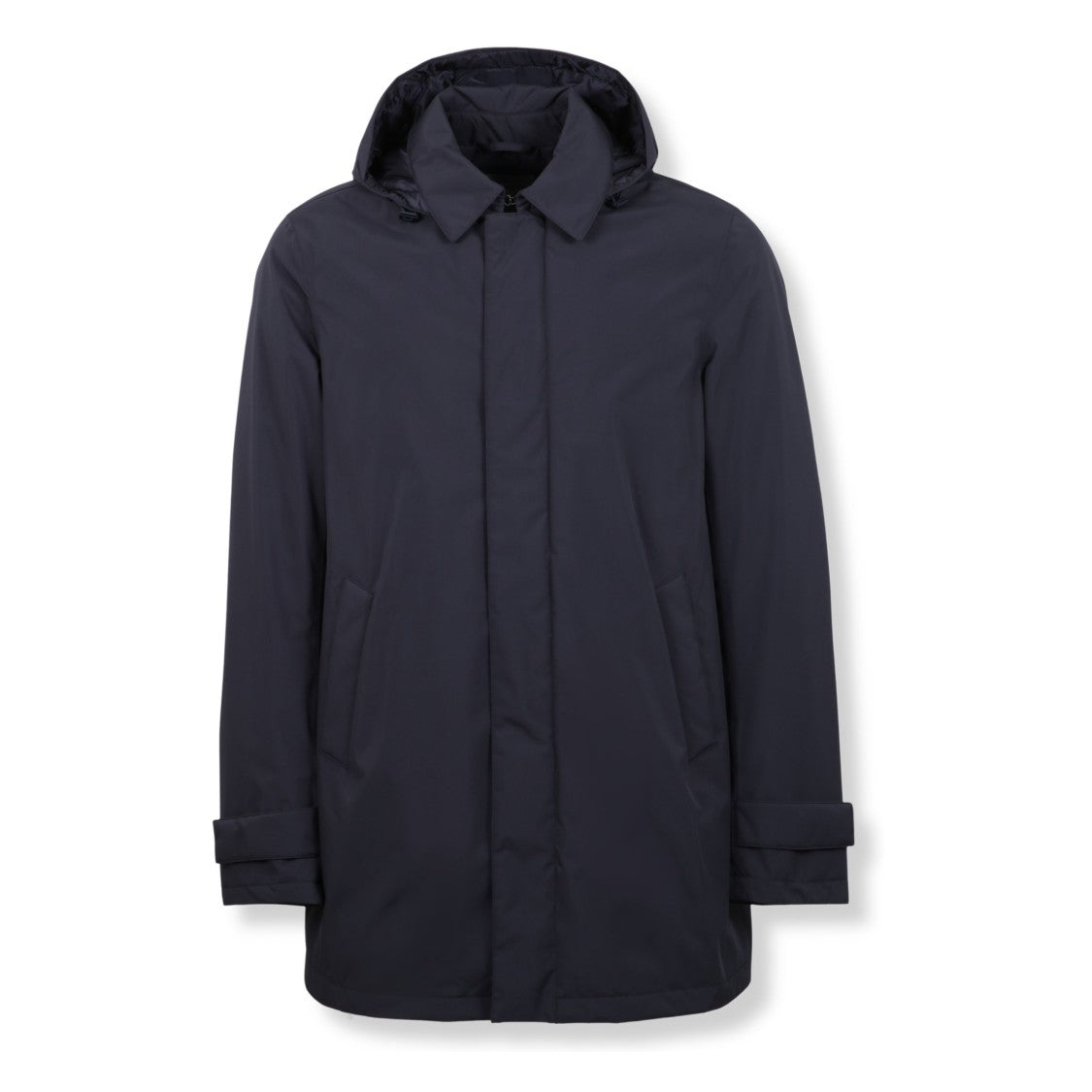 Herno Medium Smooth Puffer Jacket With Hood