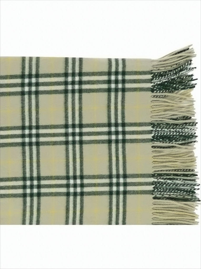 Burberry Classic Plaid Cashmere Scarf