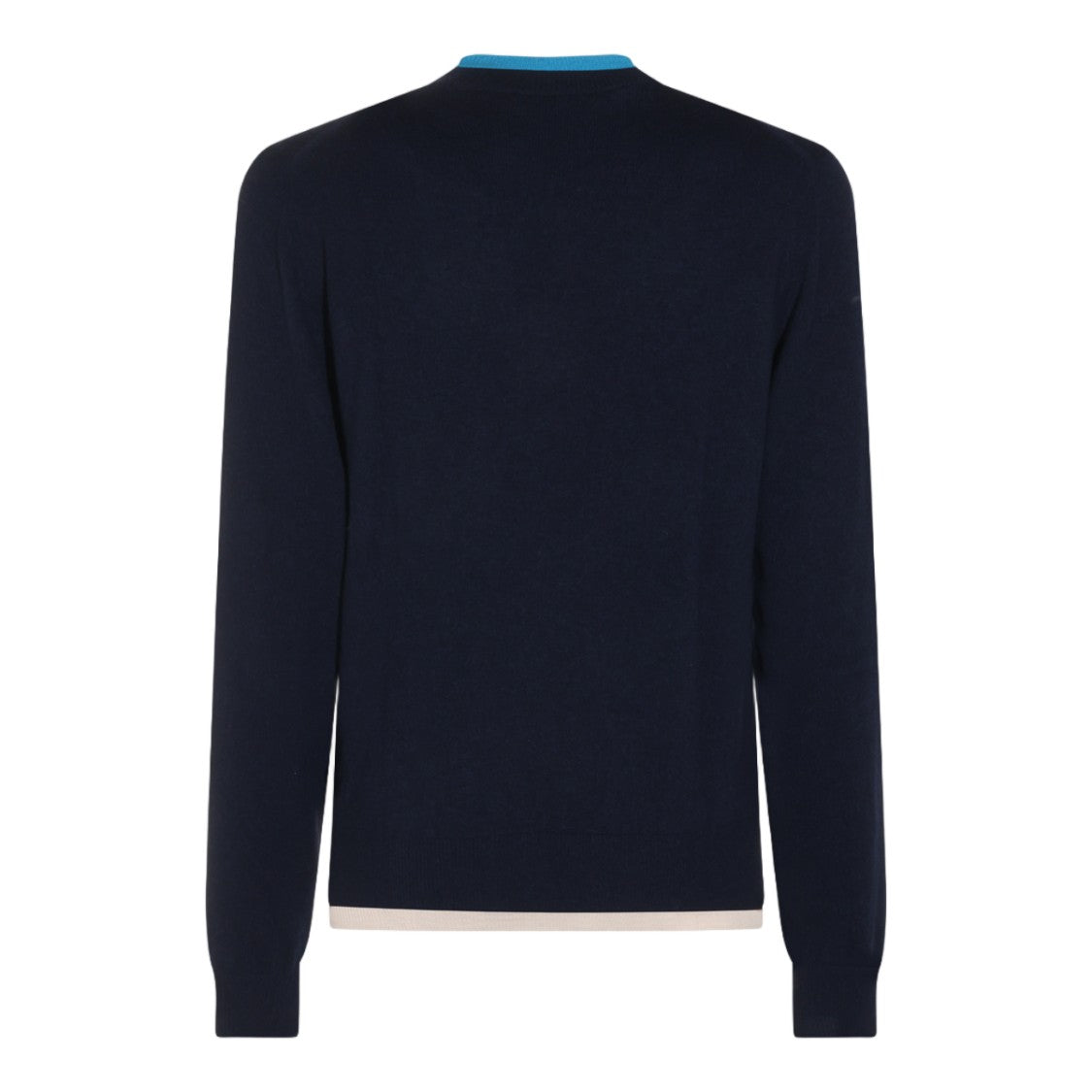 Marni Crew Neck Sweater With Contrasting Ribbed Collar