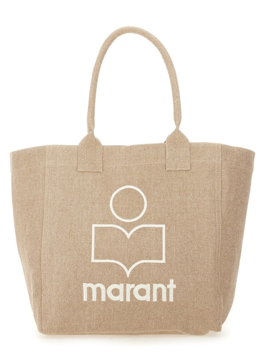 Isabel Marant Yenky Small Textured Cotton Tote Bag