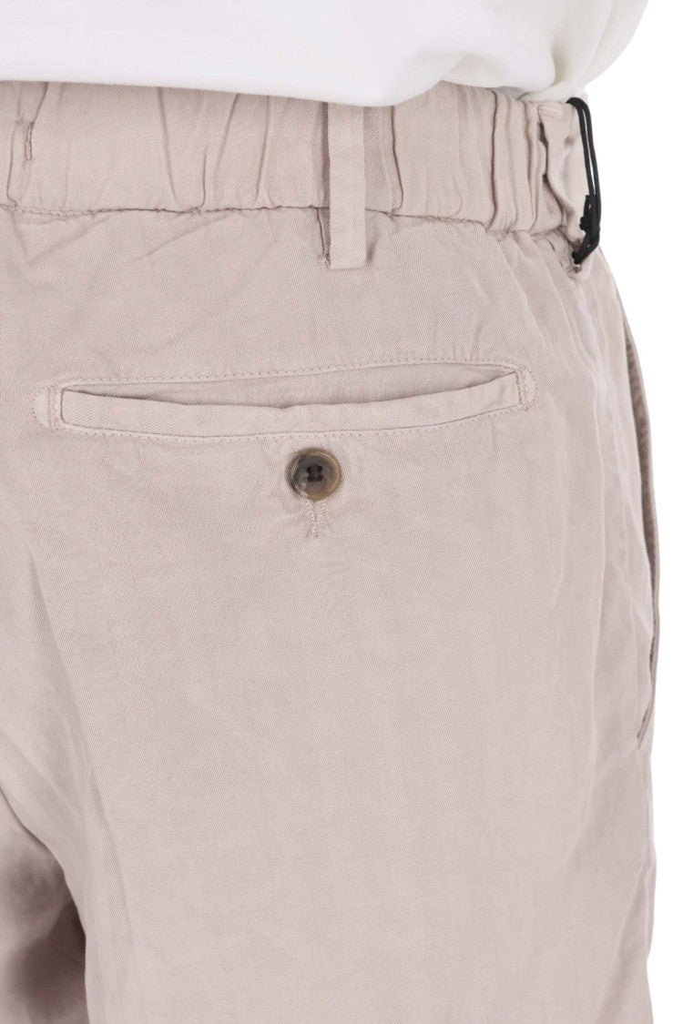 Myths Apollo-S Lyocell-Linen Drawstring Shorts