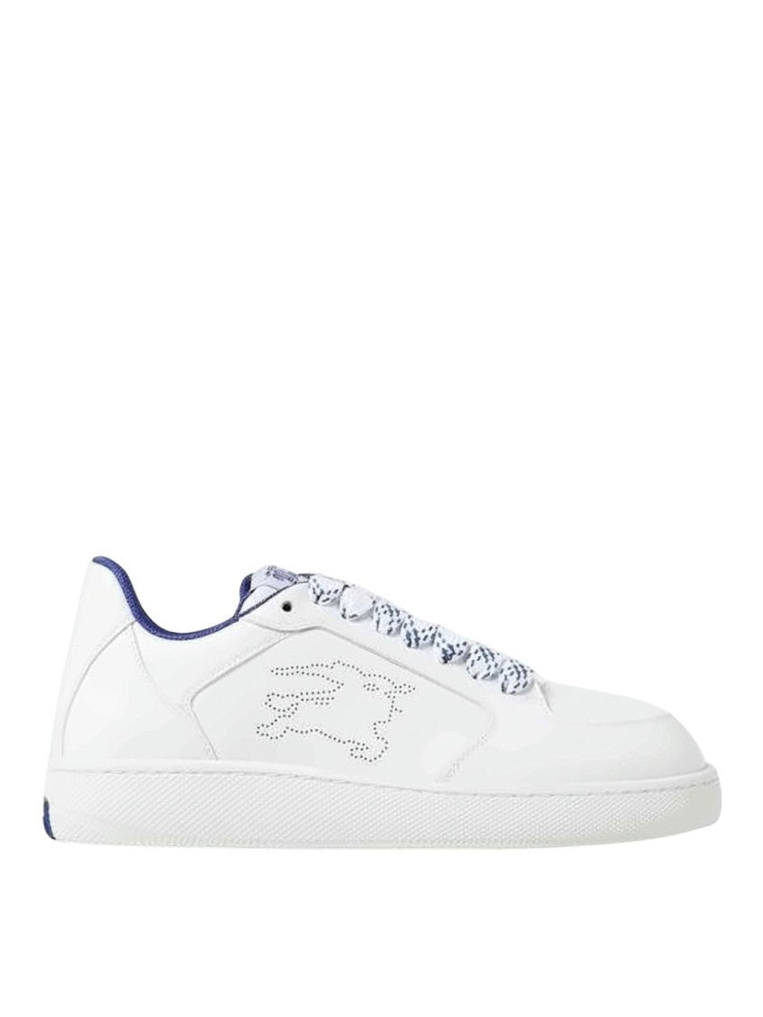 Burberry Low-Top White Leather Sneakers