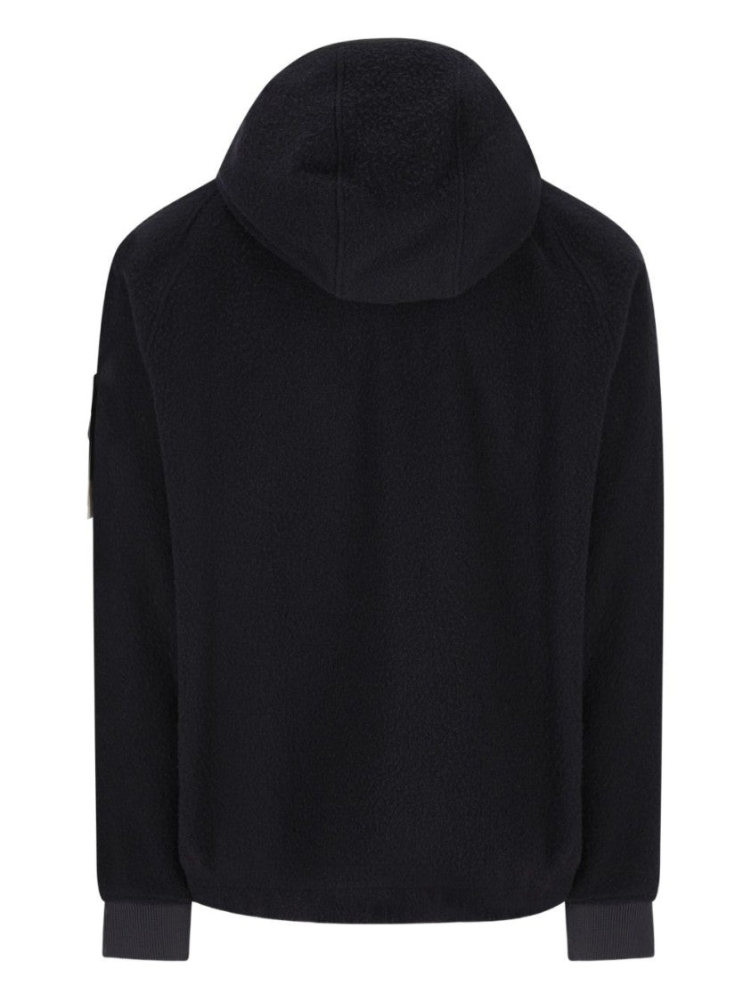 Stone Island Navy Polyurethane Jacket