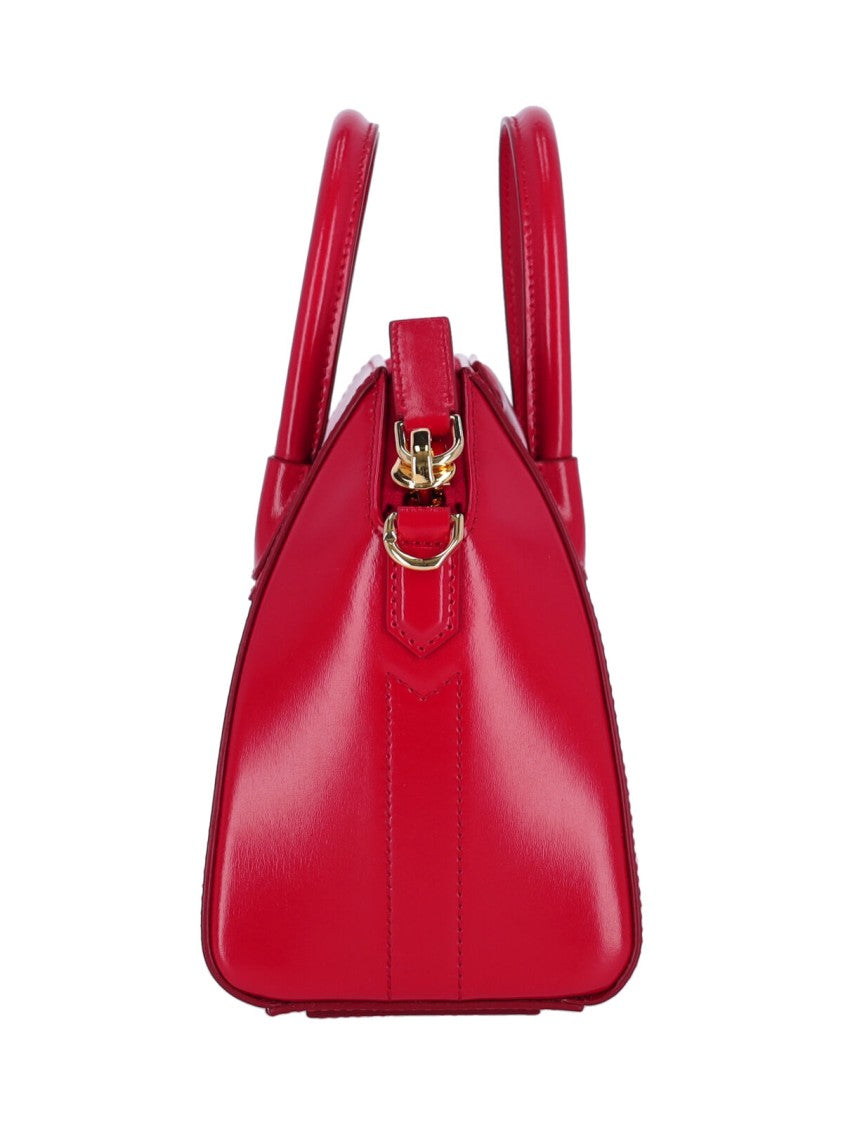 Givenchy Mini "Antigona" Handbag – Red