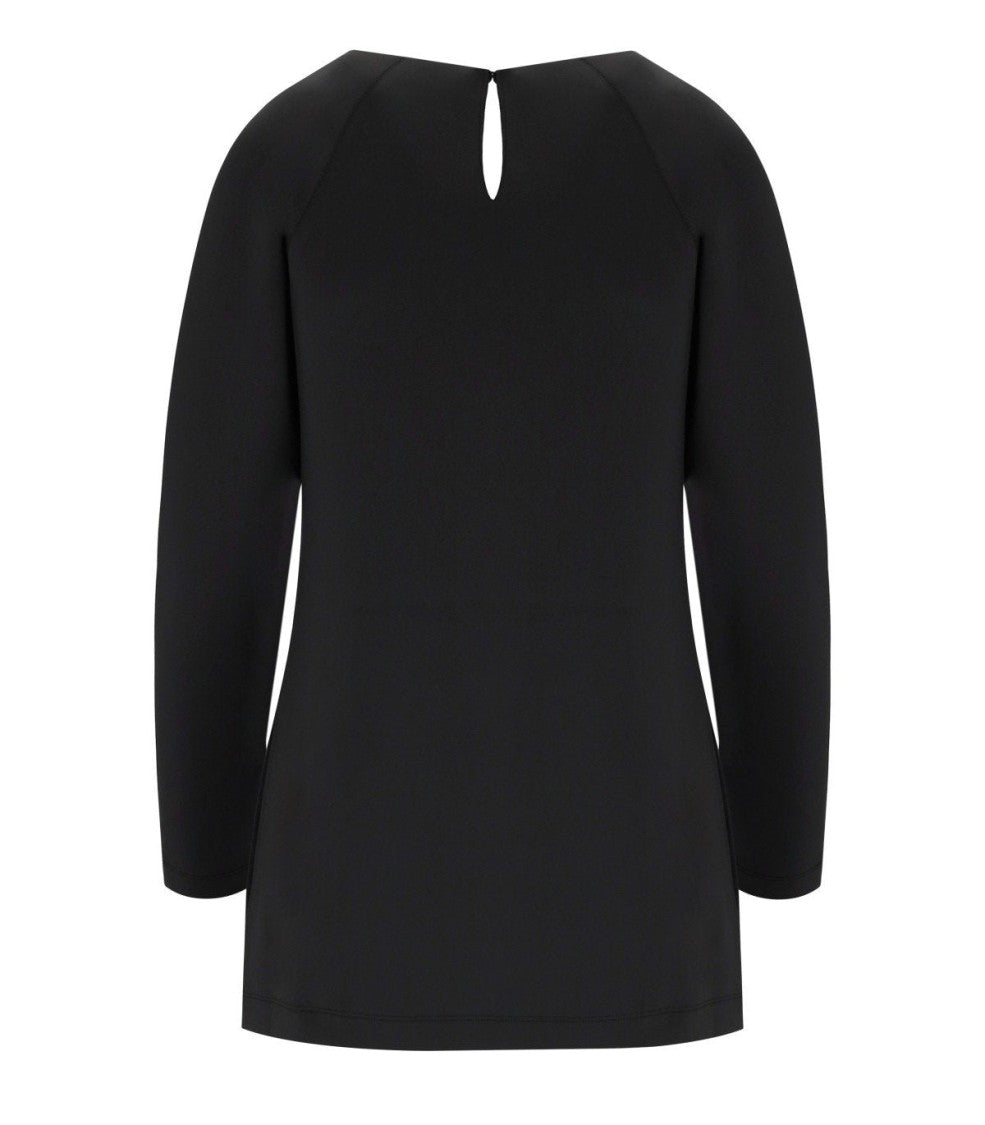 Max Mara Mm  Undici Black Blouse