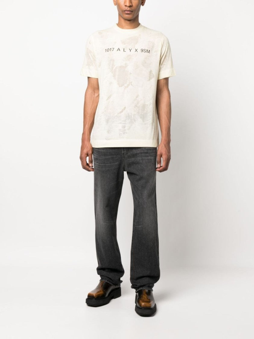 1017 Alyx 9Sm Logo-Print Detail T-Shirt