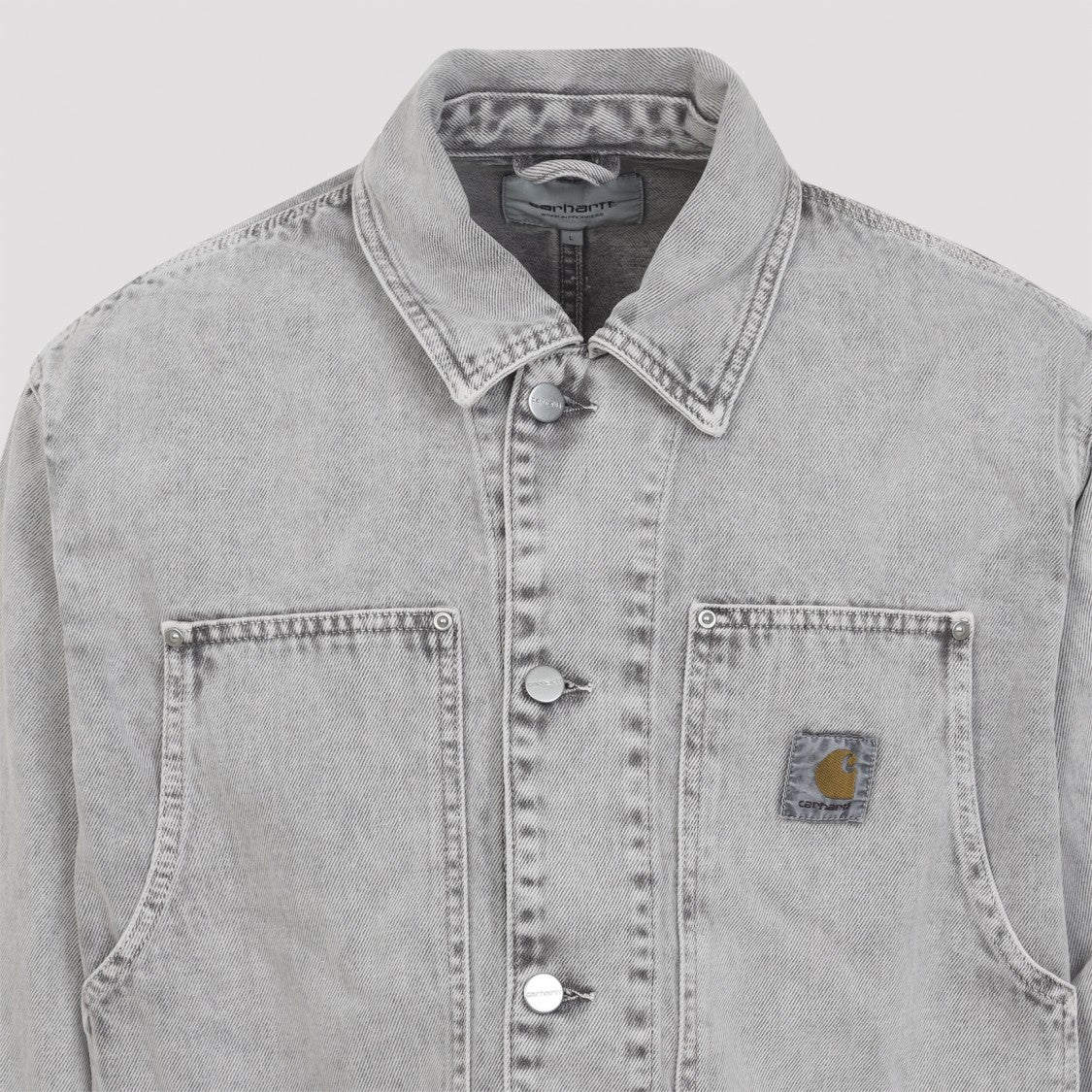 Carhartt Wip Rugged Grey Cotton Utility Jacket