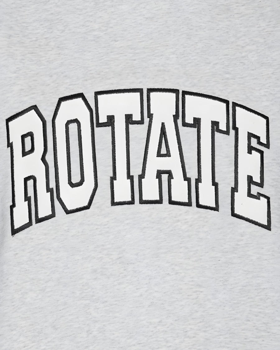 Rotate Crewneck Logo Sweatshirt – Grey