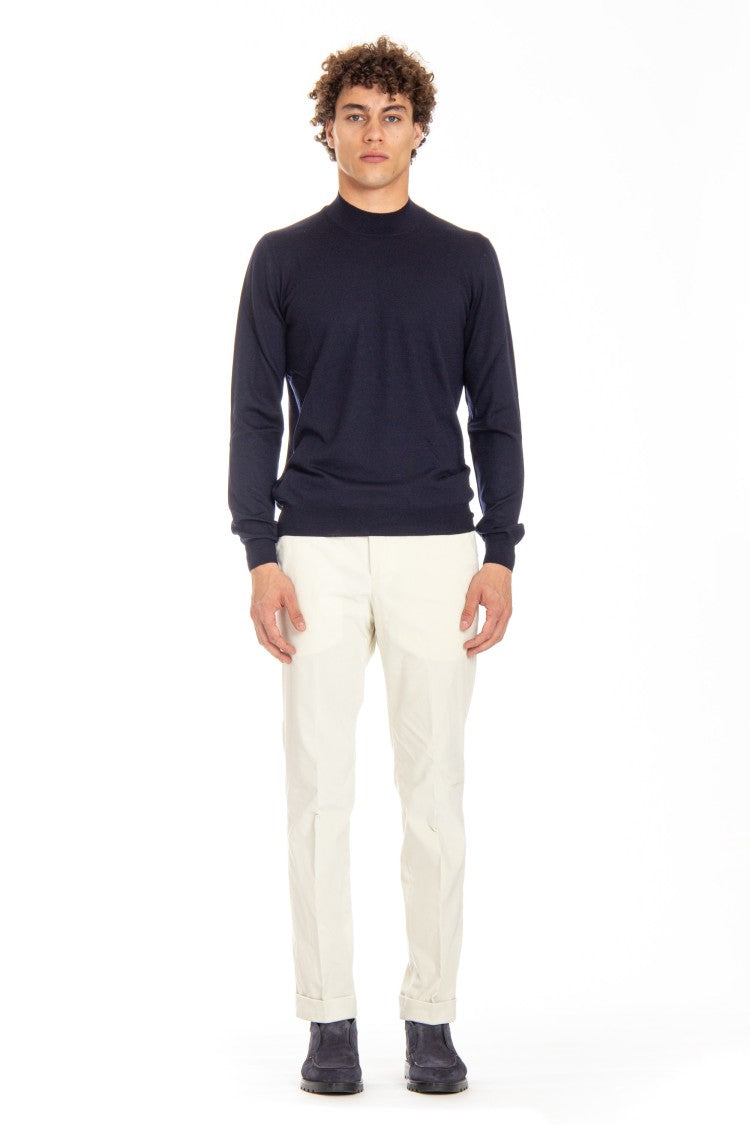 Barba Extrafin Virgin Wool Turtleneck Sweater
