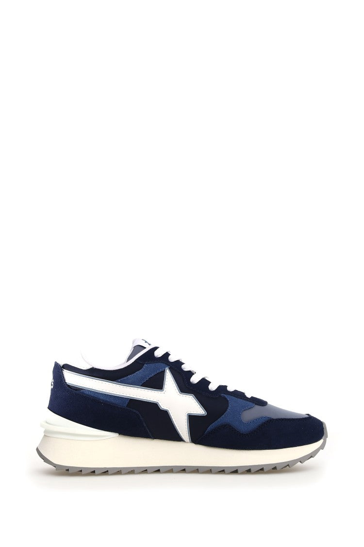W6yz Avant-Garde High-Performance Suede Rubber Sneakers