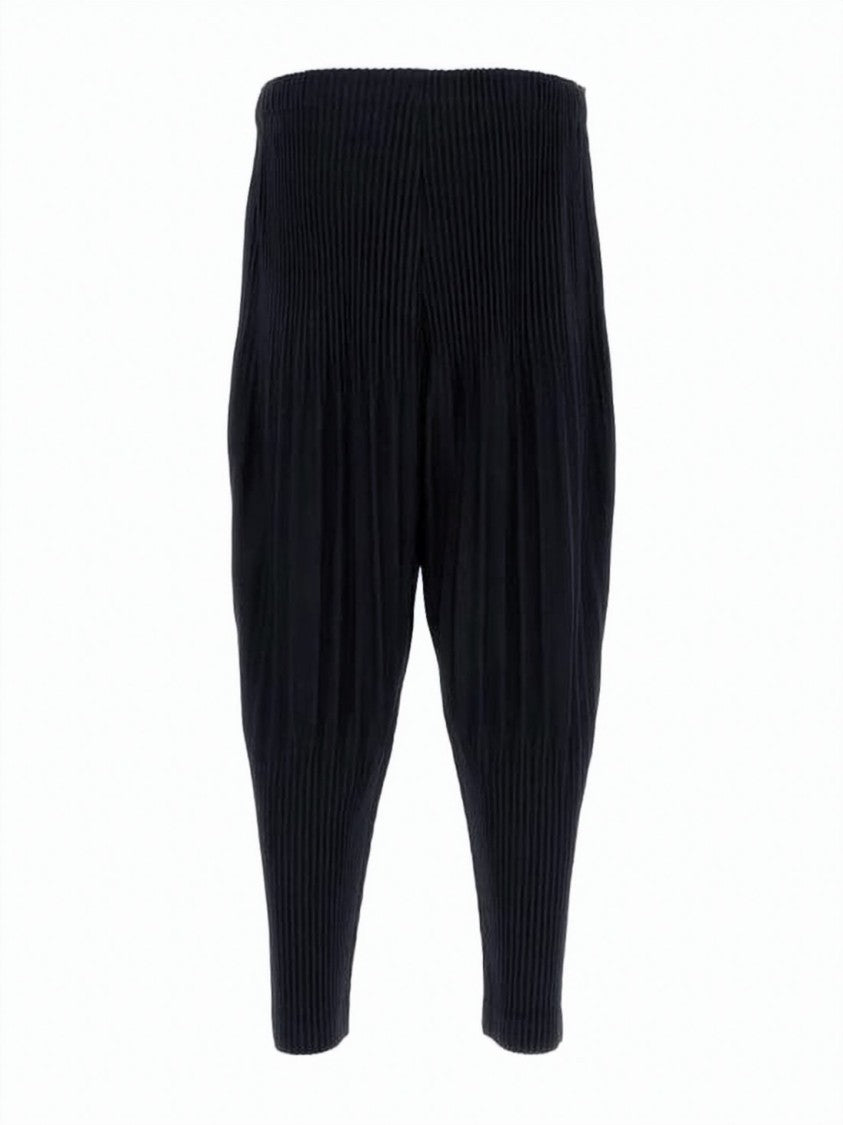 Homme Plissé Issey Miyake Unique Pleated Tapered Jogger Pants