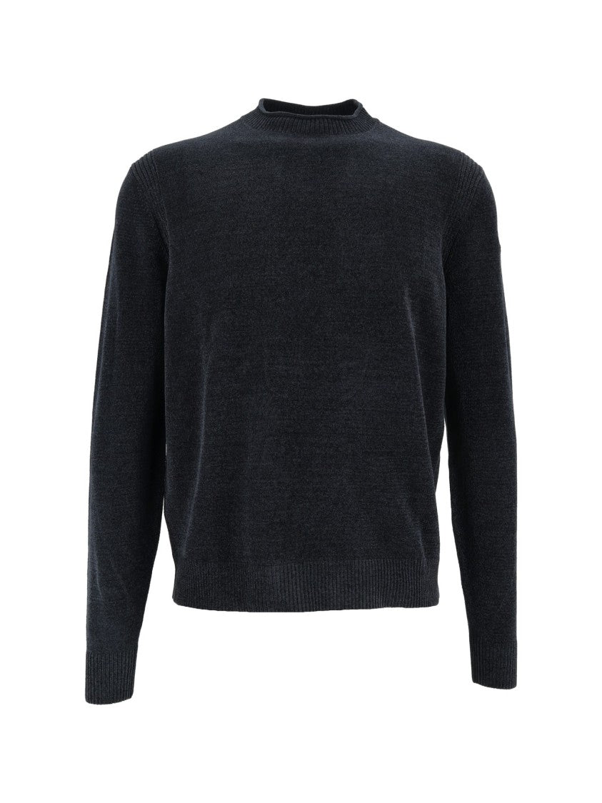Rrd Plush Round-Neck Knit Sweater