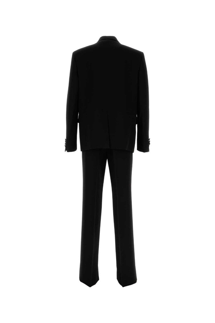Gucci Black Wool Suit