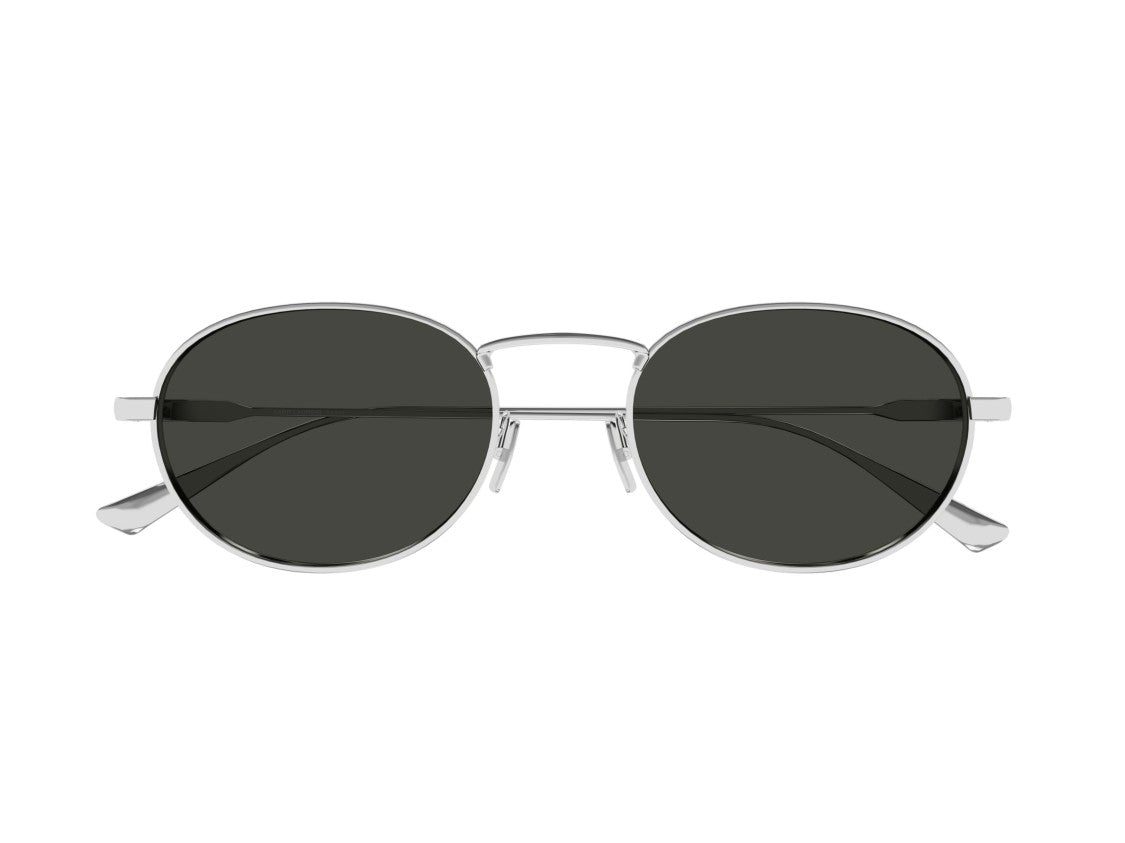 Saint Laurent Silver Sl 799 Metal Round Sunglasses