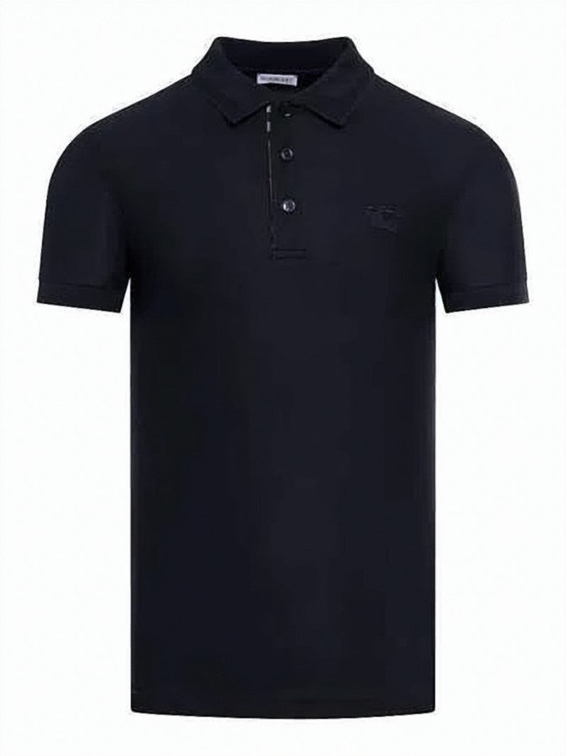 Burberry Short-Sleeve Polo Shirt With Traditional Collar And Minimalist Design