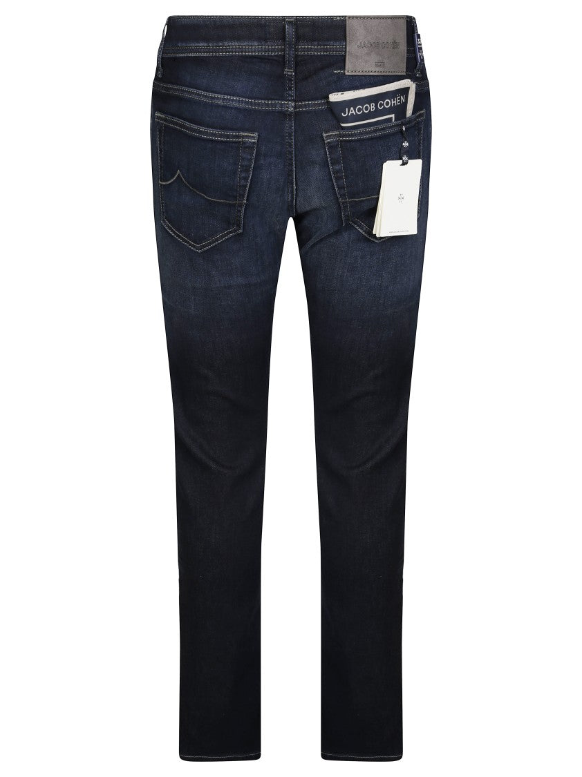 Jacob Cohen Slim Fit Dark Indigo Denim Jeans
