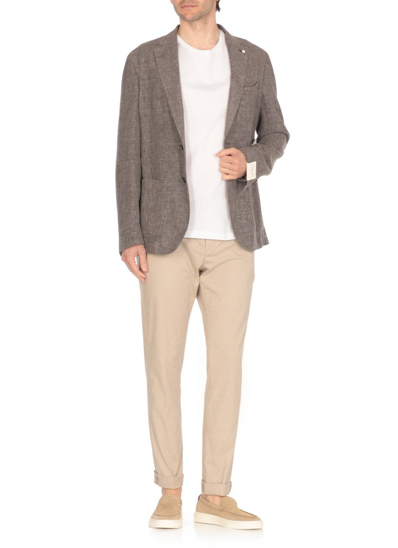 Dondup Beige Gaubert Cotton Trousers
