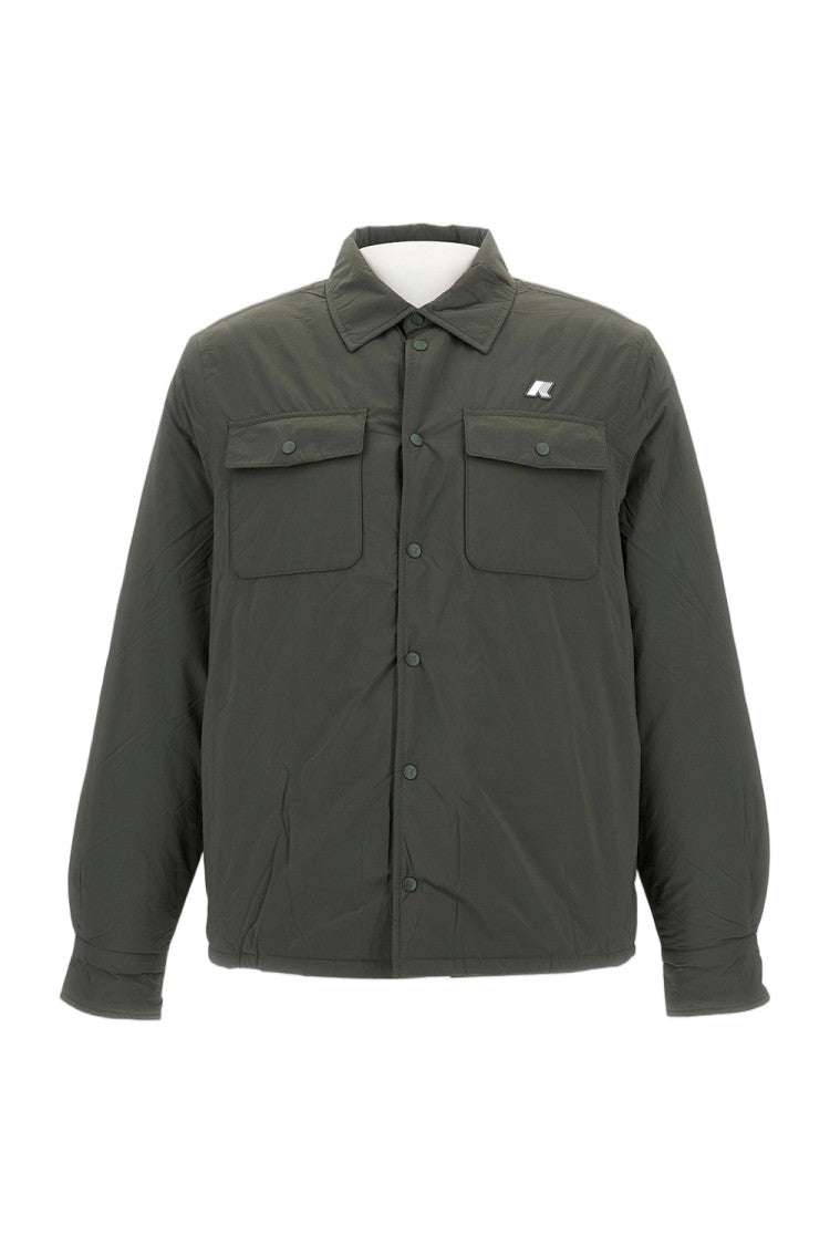 K-Way Olive Green Umbert Nylon Jacket