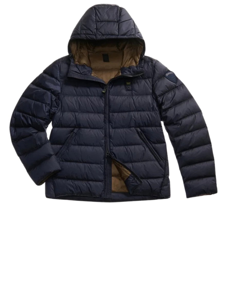 Blauer Acton Hooded Puffer Jacket With Water-Repellent Shell