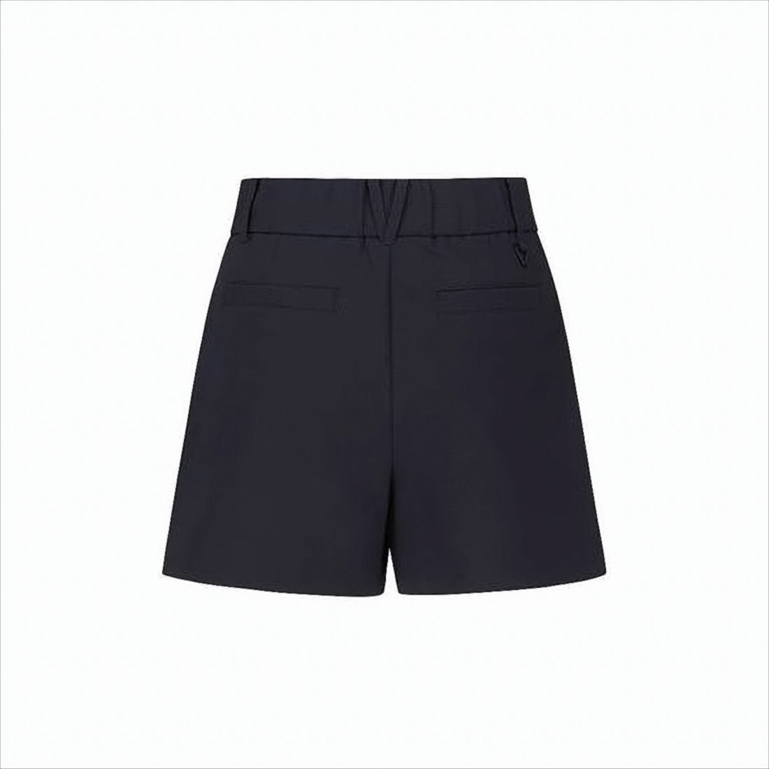 Vice Golf Tailored Blue Shorts With High Waistband And Pleated Detailing