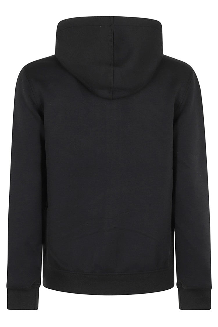 K-Way Black Rainer Lightweight Scuba Hooded Sweatshirt