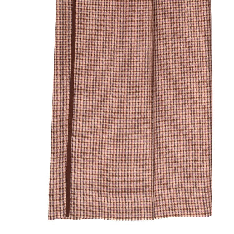 Paul Smith Regular Fit Check Pattern Pants With Contrasting Waistband