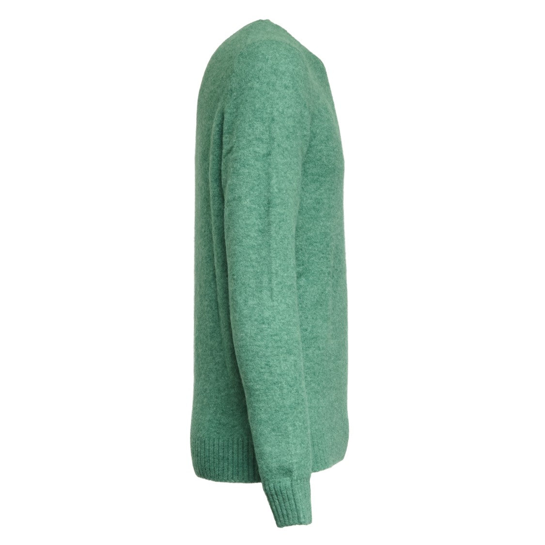 Mc2 Saint Barth Alpaca Knit Sweater In Sage Green