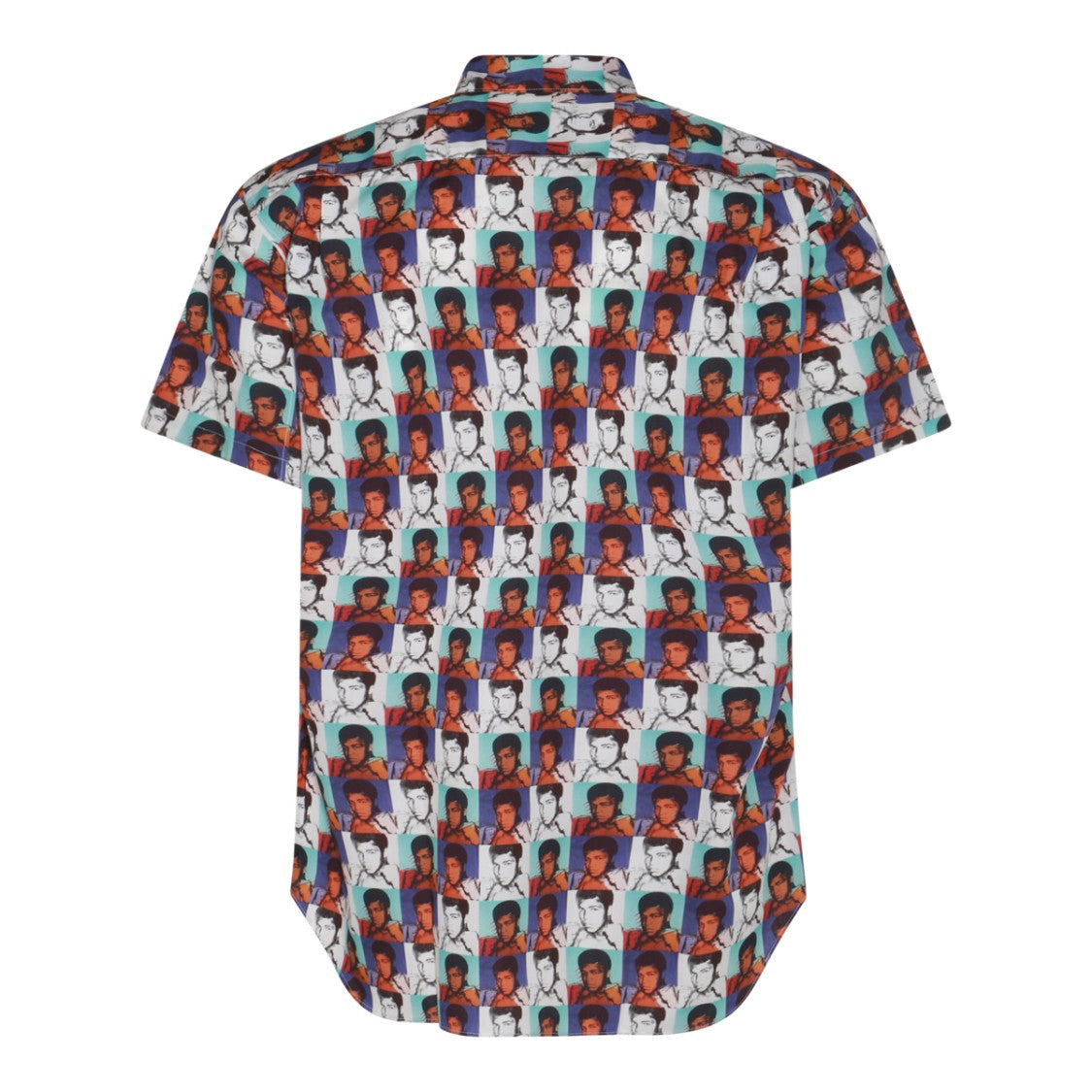 Comme Des Garçons Multicolor Cotton Pattern Print Shirt