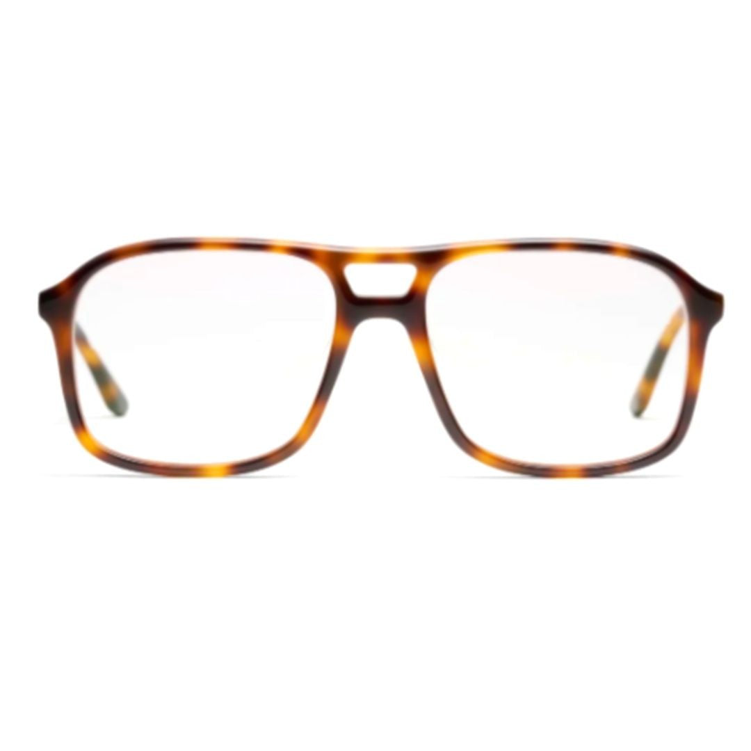 Peter And May Little Eva Tortoiseshell Rectangular Frame Sunglasses With Keyhole Bridge