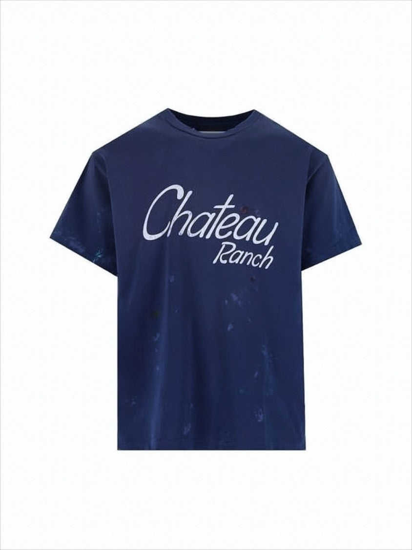 Gallery Dept. Relaxed Fit Short-Sleeve Navy T-Shirt With Vintage Graphic