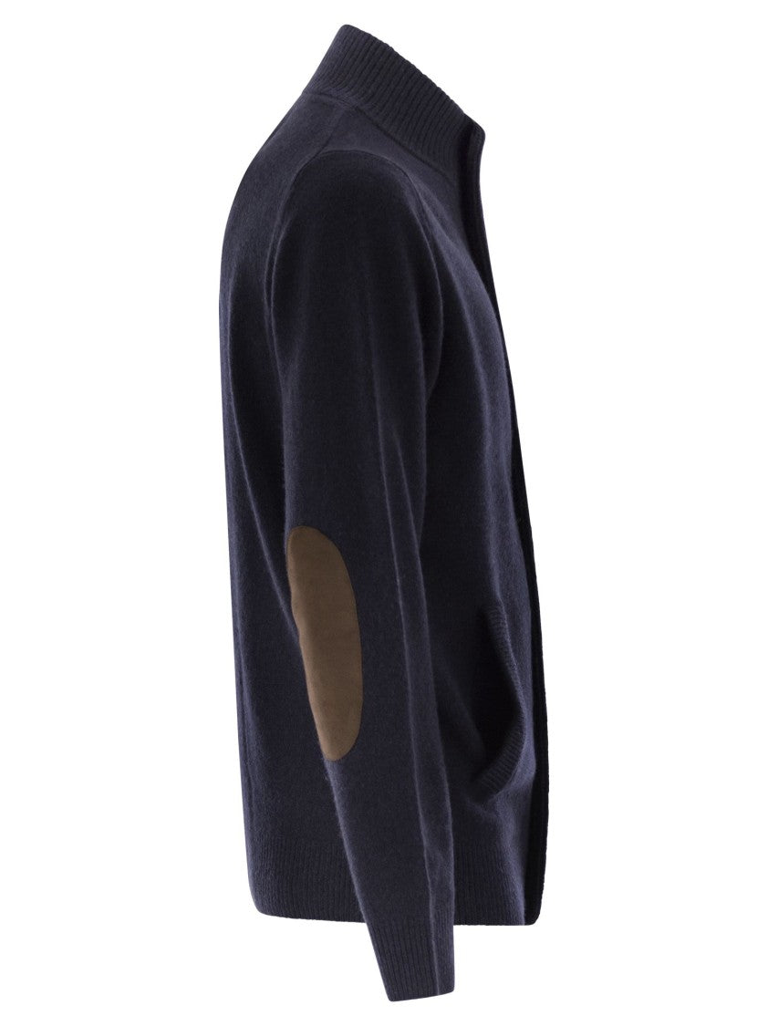 Barbour Zip-Up Jumper Patch