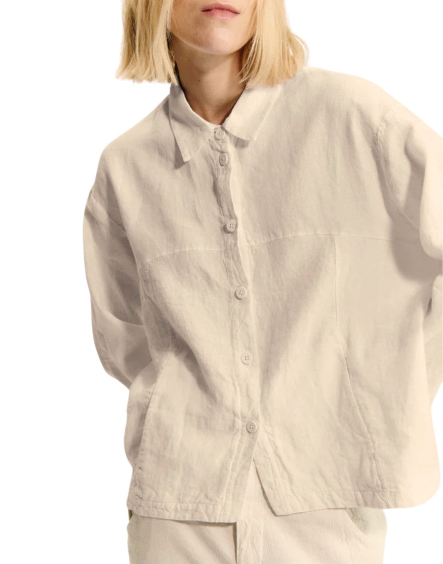 Transit Relaxed Fit Linen Shirt