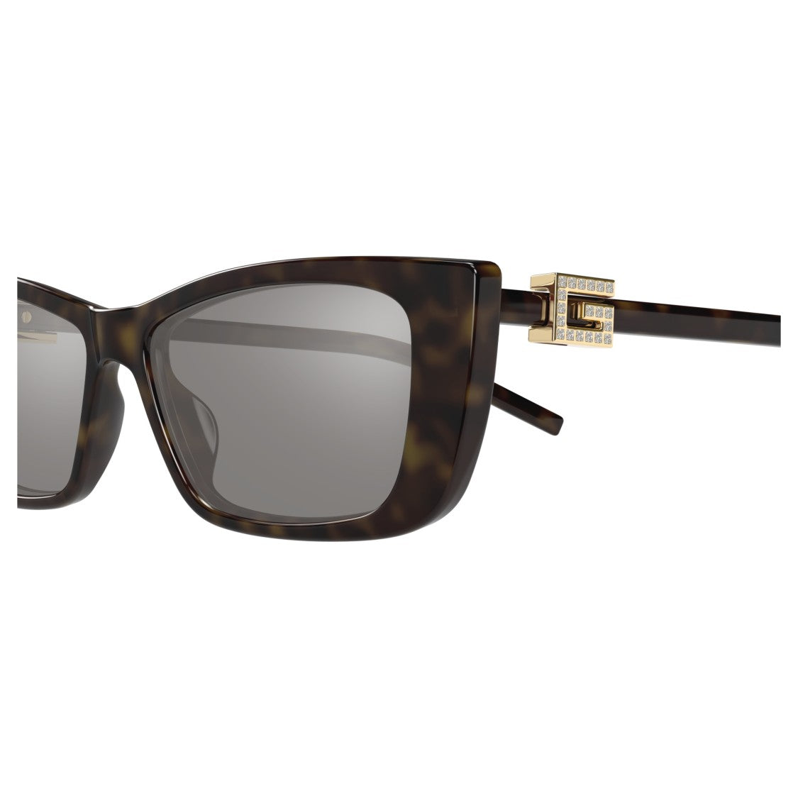 Gucci Gg1681s Tortoiseshell Rectangular Sunglasses