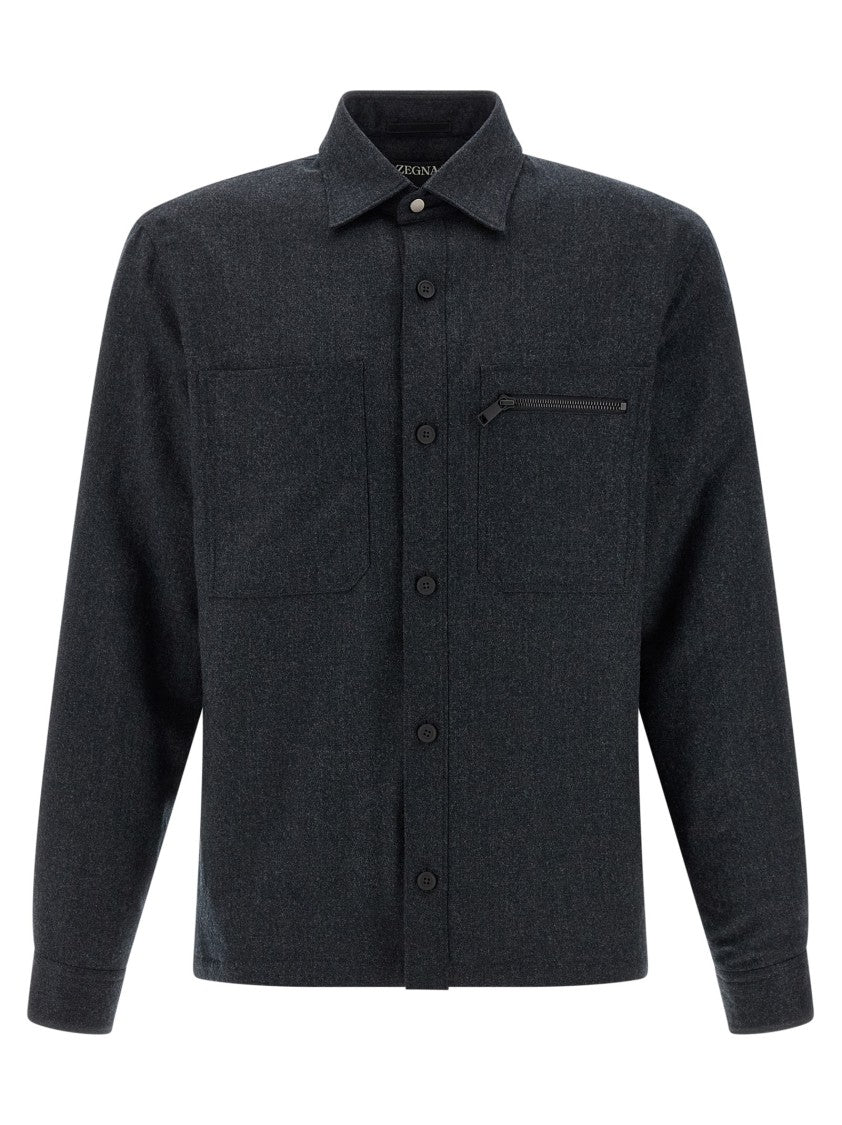 Zegna Techmerino Overshirt