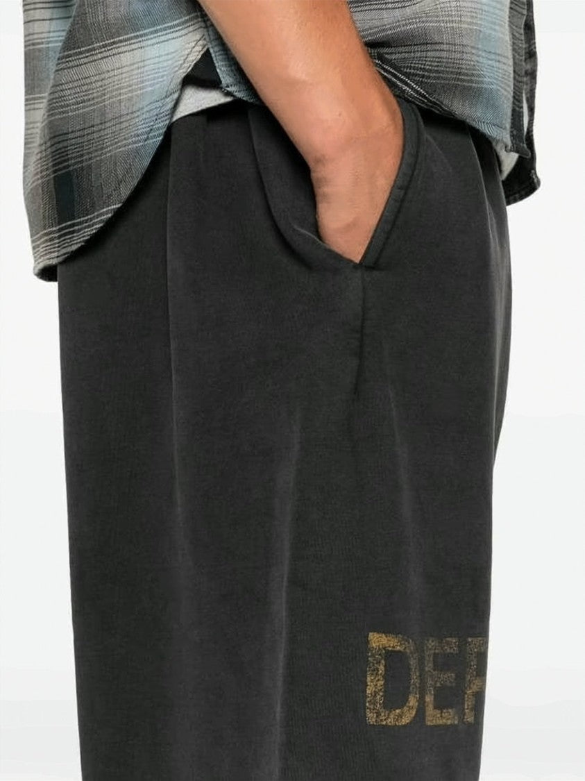Gallery Dept. Relaxed Fit Washed Black Jogger Shorts